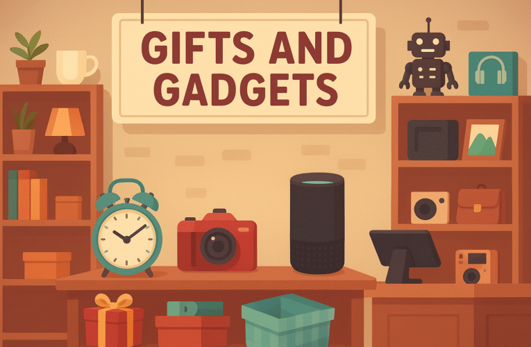 Gifts and Gadget shops