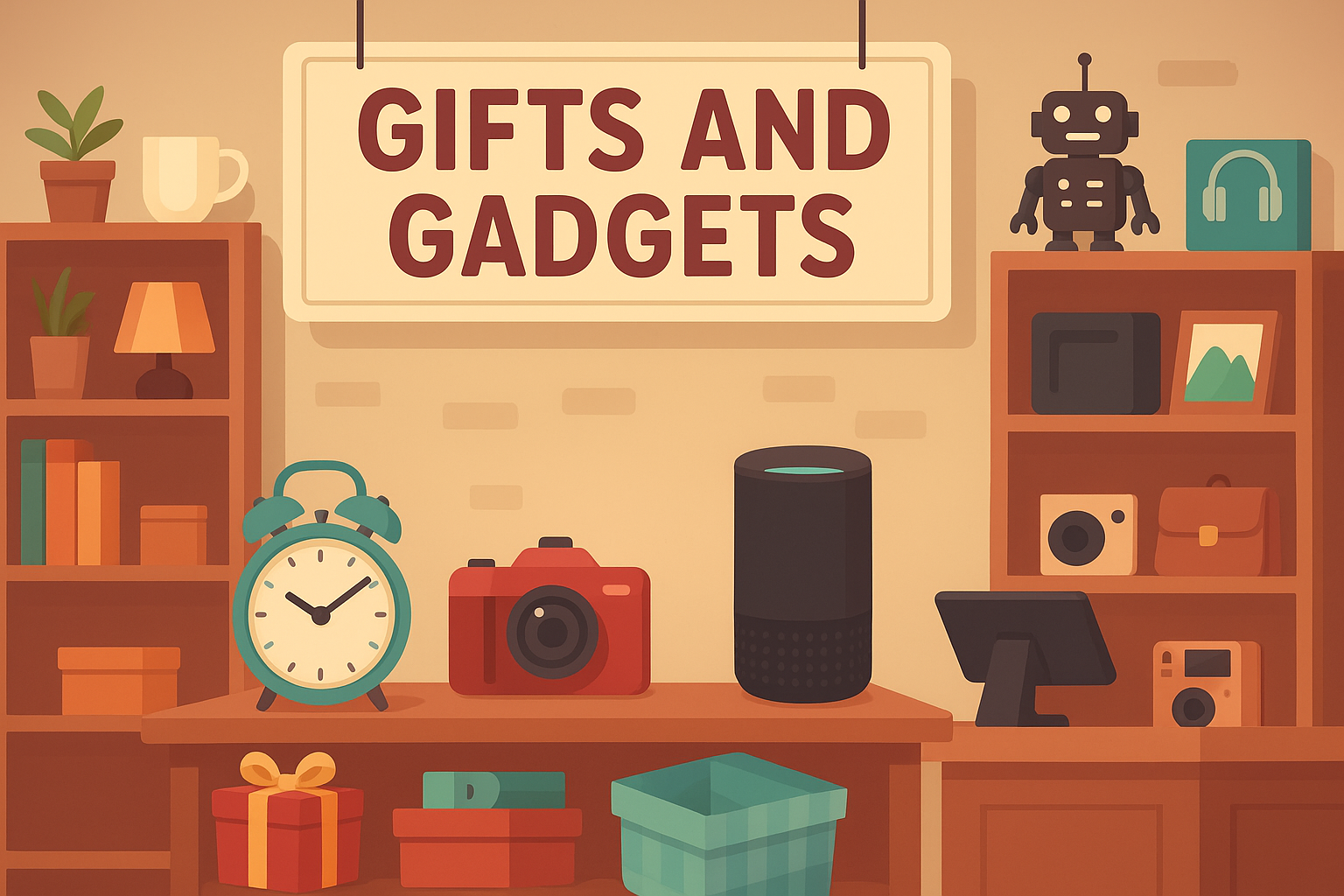 Gifts and Gadget shops