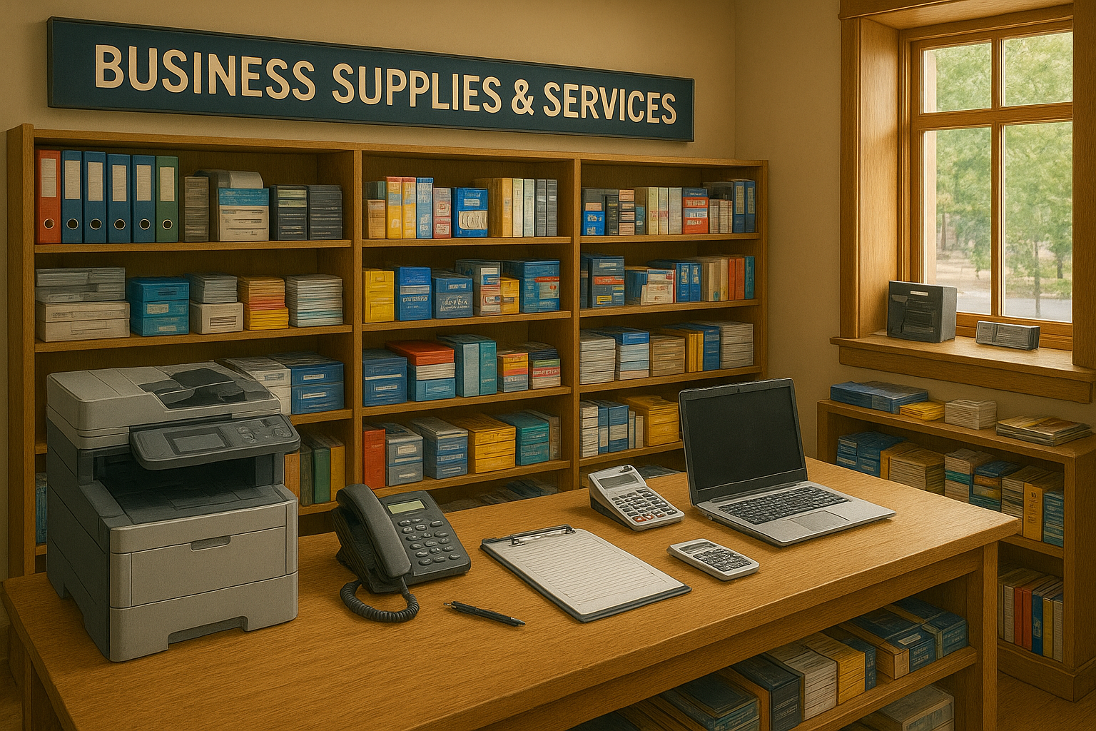 Business Supplies and Services Shops